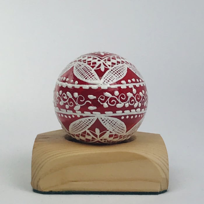 Handpainted Real Egg pattern 114 [4]