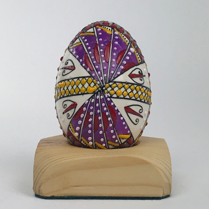 Handpainted Real Egg pattern 118 [1]
