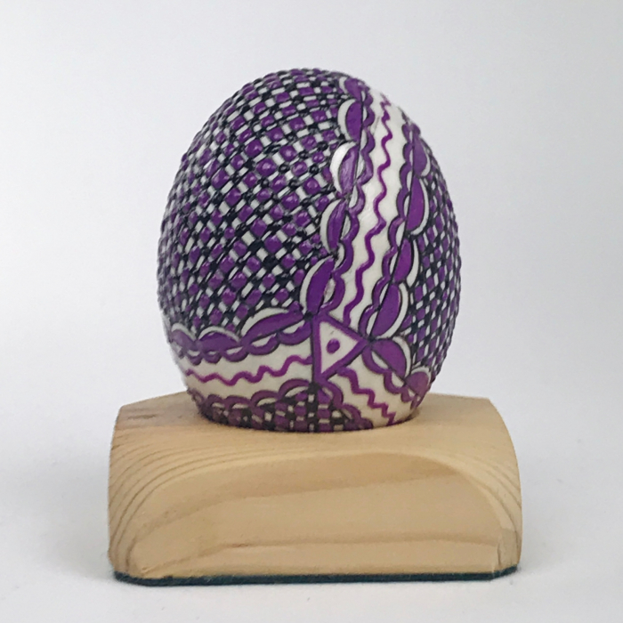 Handpainted Real Egg pattern 129 [2]