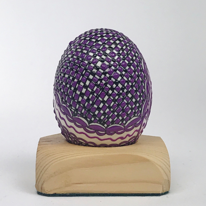 Handpainted Real Egg pattern 129 [4]