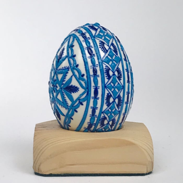 Handpainted Real Egg pattern 131 [2]