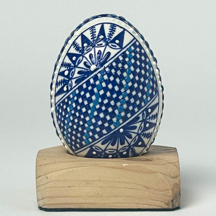 Handpainted Real Egg pattern 81 [1]
