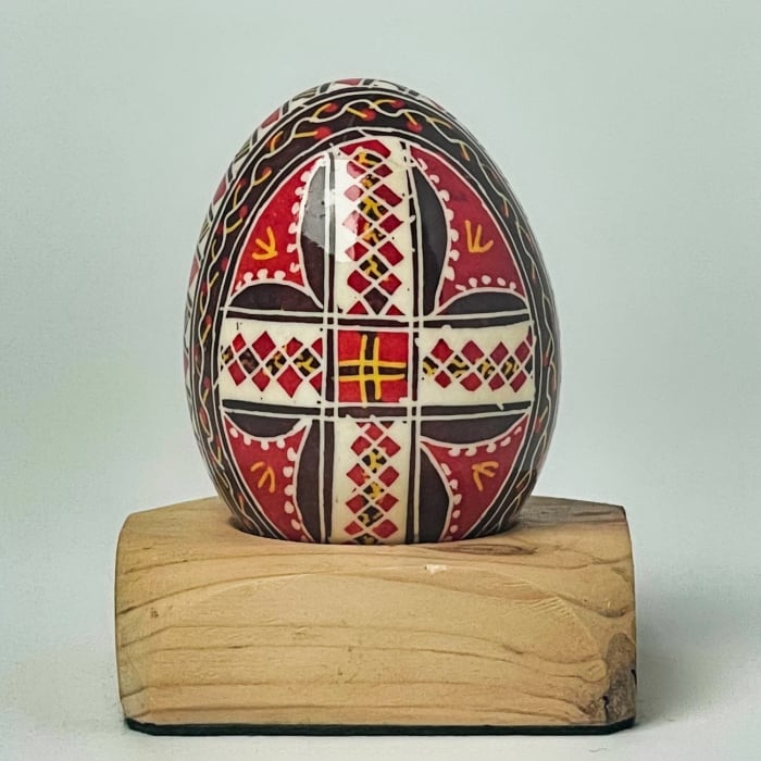 Handpainted Real Egg pattern 91 [1]