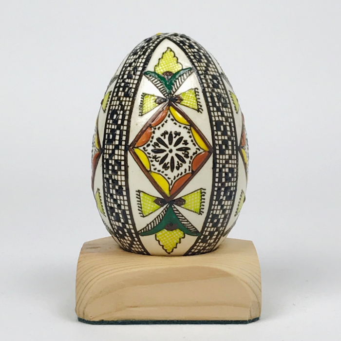 Handpainted Real Goose Egg pattern 21 [1]