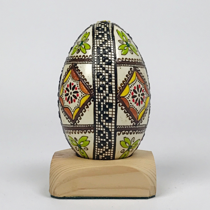 Handpainted Real Goose Egg pattern 24 [2]