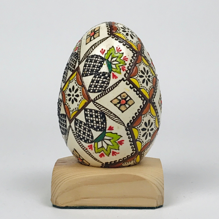 Handpainted Real Goose Egg pattern 26 [2]