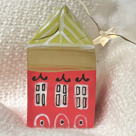 Căsuță pictată manual Little Houses model 12 [1]
