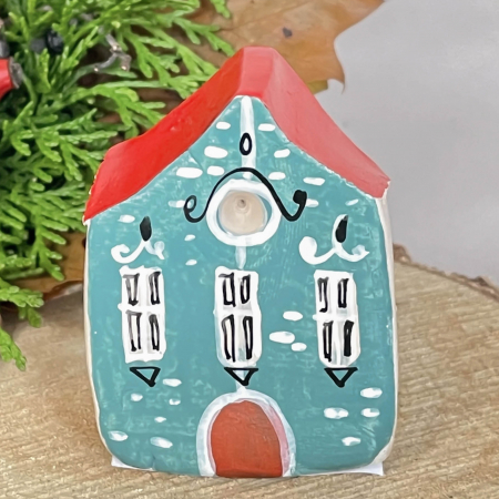 Căsuță pictată manual Little Houses model 5 [1]
