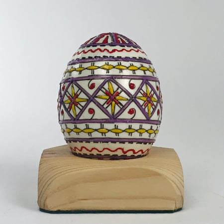 Handpainted Real Egg pattern 104 [0]