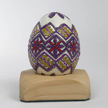 Handpainted Real Egg pattern 107 [0]