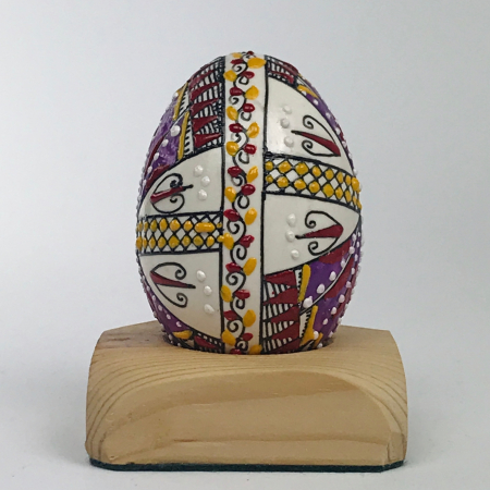 Handpainted Real Egg pattern 118 [2]
