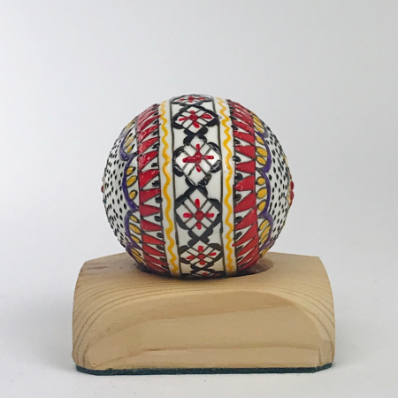 Handpainted Real Egg pattern 119 [2]