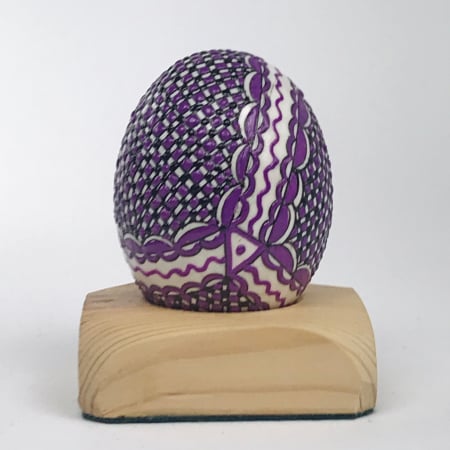 Handpainted Real Egg pattern 129 [1]