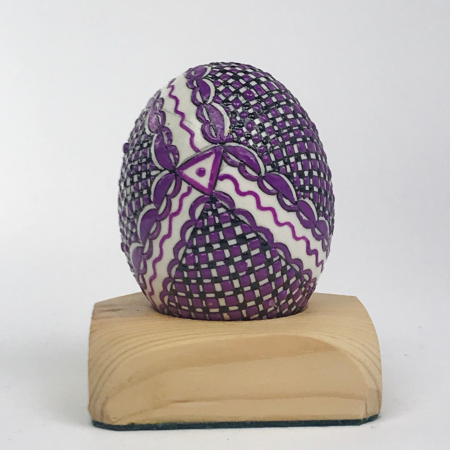Handpainted Real Egg pattern 129 [2]