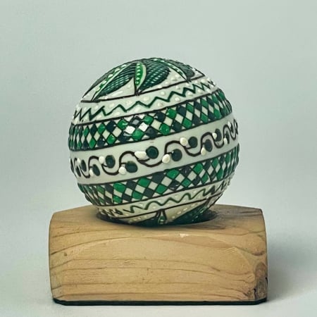 Handpainted Real Egg pattern 82 [2]