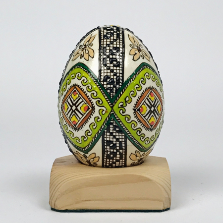 Handpainted Real Goose Egg pattern 23 [1]