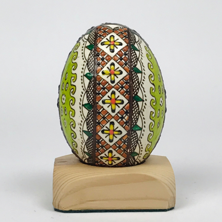 Handpainted Real Goose Egg pattern 25 [0]