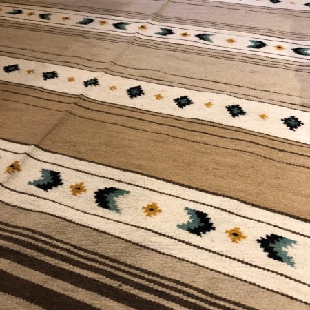 Handwoven Rug 2.7x1.5 m - Natural Composition [3]