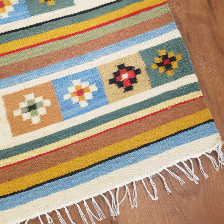 Handwoven Rug 90x50 cm - Palace - pattern 2 [0]