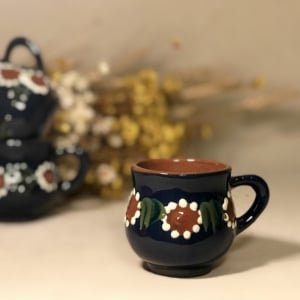 Small Cup Deep Blue pattern 1 [0]
