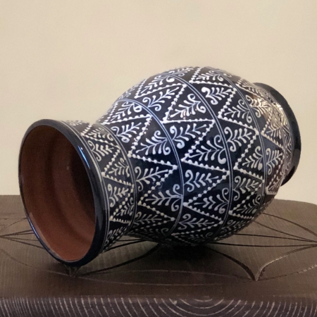 Vase Deep Blue pattern 1 [1]