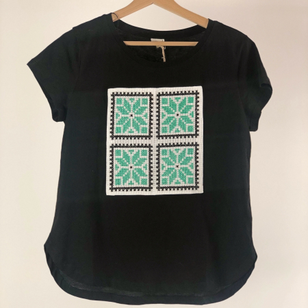 ZSTR - Women t-shirt with traditional embroidery, size S [1]