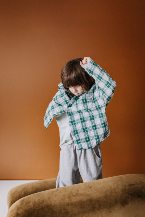 Camasa din bumbac, în stil minimalist [4]