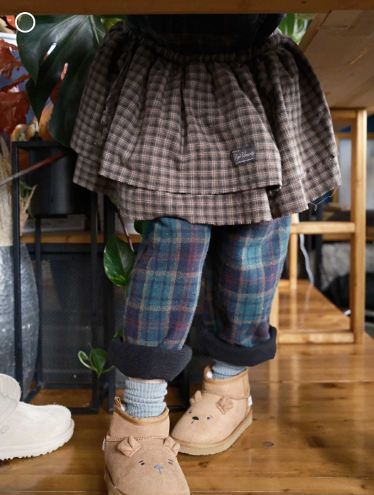 Cool – fustă scurtă copii, tartan [2]