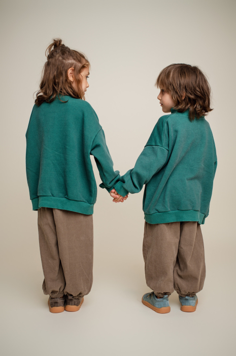 Hanorac Friendship verde smarald copii | Nanou [2]