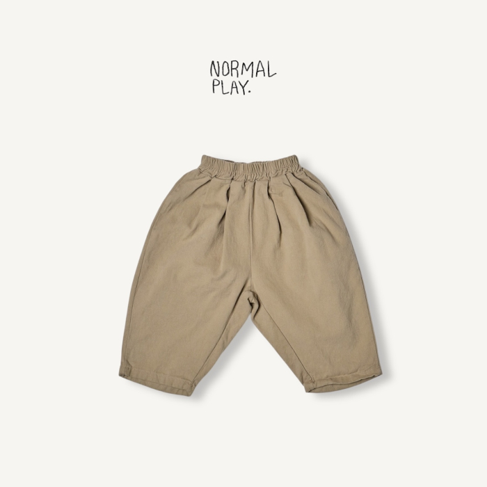 Pantaloni Antique bej copii bumbac | Nanou [6]