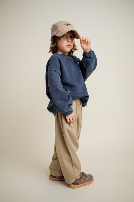 Pantaloni Antique bej copii bumbac | Nanou [4]