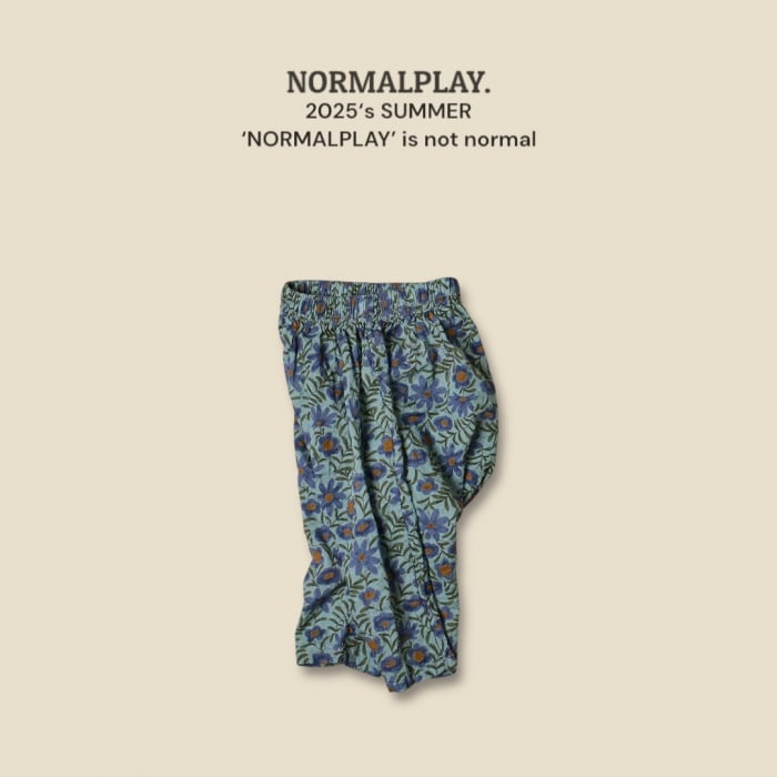 Pantaloni FLOWER BLUE [7]