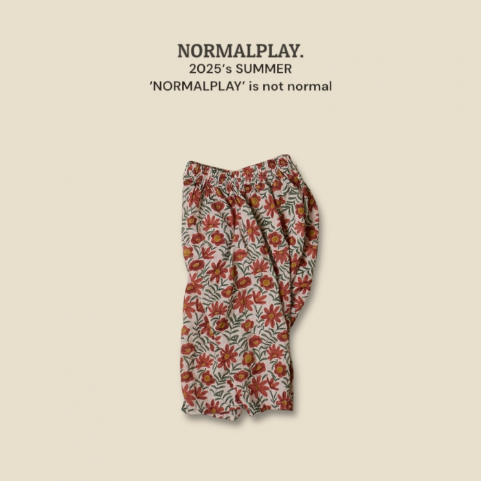 Pantaloni FLOWER RED [5]