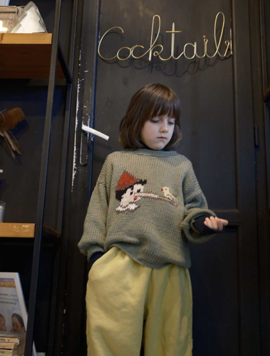 Jogger Yellow – pantaloni copii, fleece galben [5]