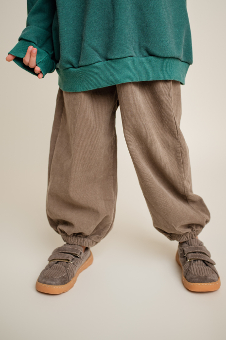 Pantaloni jogger reiat bej copii | Nanou [1]