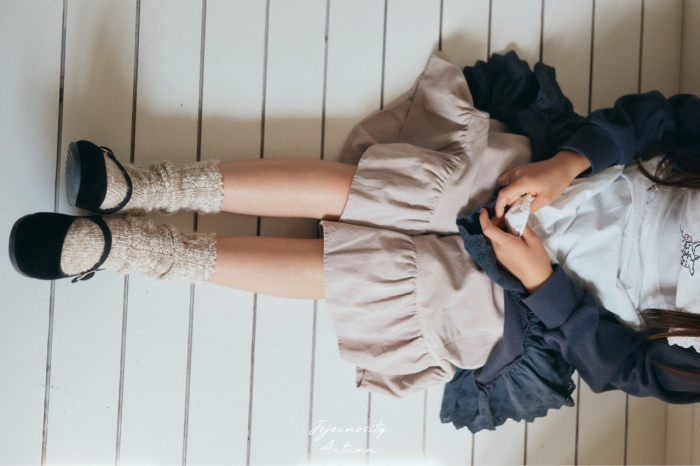 Pantaloni reiat volane AUSTEN [2]