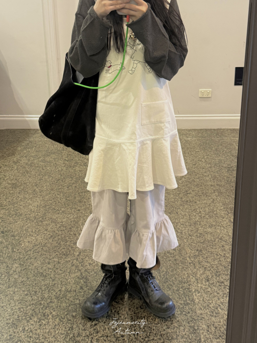 Pantaloni reiat volane AUSTEN [4]