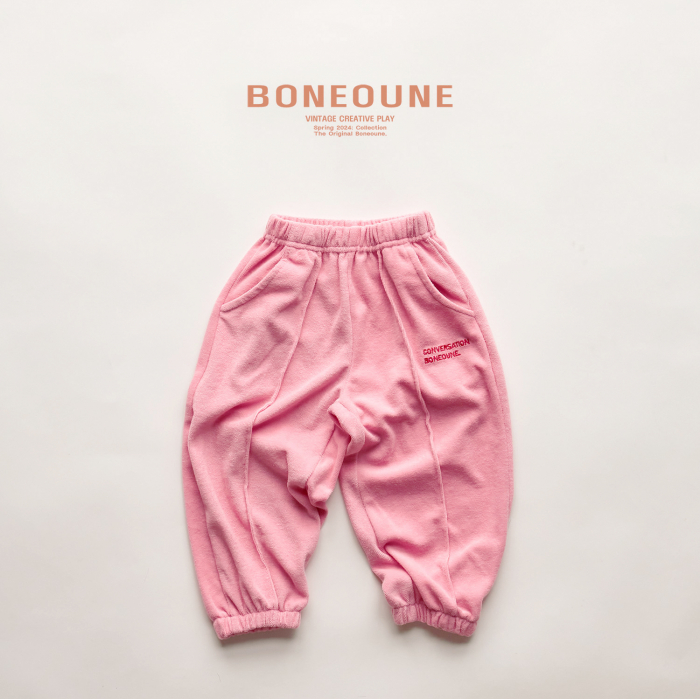 Pantaloni TERRY Pink [3]