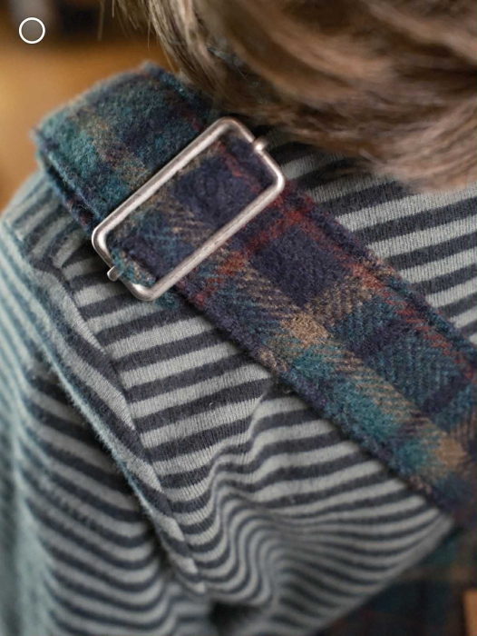 Winter Dream – salopetă copii din lână, tartan [3]