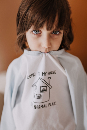 WHAT'S NEW - Bluza Bumbac Home