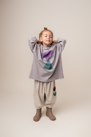 Bluza Mountain Long Grey