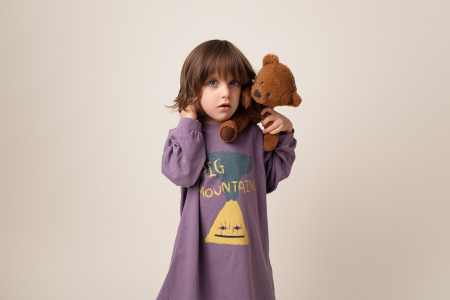 BLUZE/HANORACE/TRICOURI - Bluza Mountain Long Purple