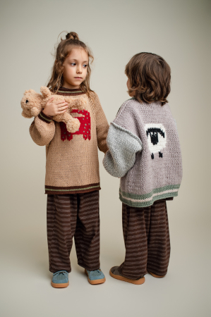 Cardigan Shawn handmade lână copii | Nanou [6]