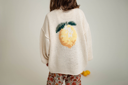 Cardigan HANDMADE LEMONS [3]