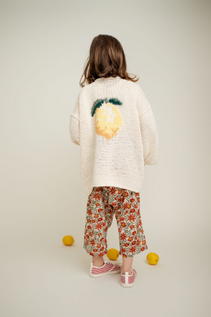 NANOU HANDMADE - Cardigan HANDMADE LEMONS