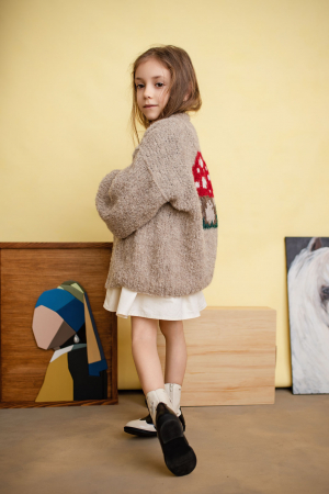 Cardigan HANDMADE MUSHROOM [1]