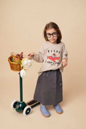 PANTALONI/ BLUGI - Fusta CALLIE grey
