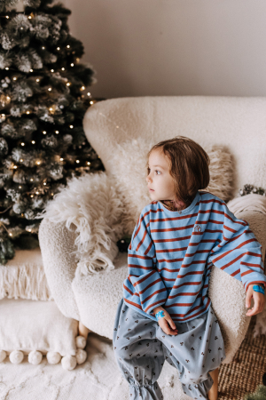 Hanorac Stripes Blue [0]