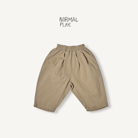 Pantaloni Antique bej copii bumbac | Nanou [5]
