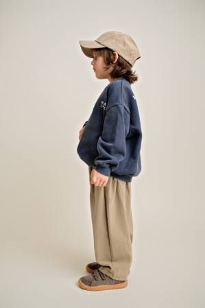 Pantaloni Antique bej copii bumbac | Nanou [1]